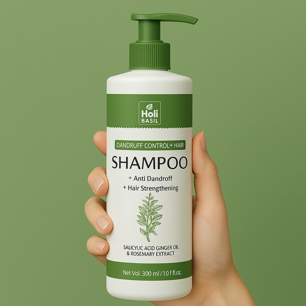 Holi Basil Dandruff Control + Hair Shampoo