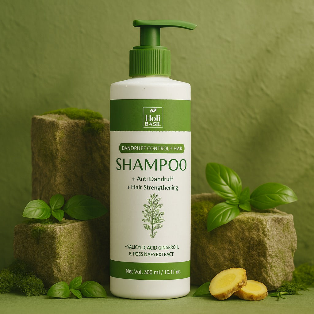 Holi Basil Dandruff Control + Hair Shampoo