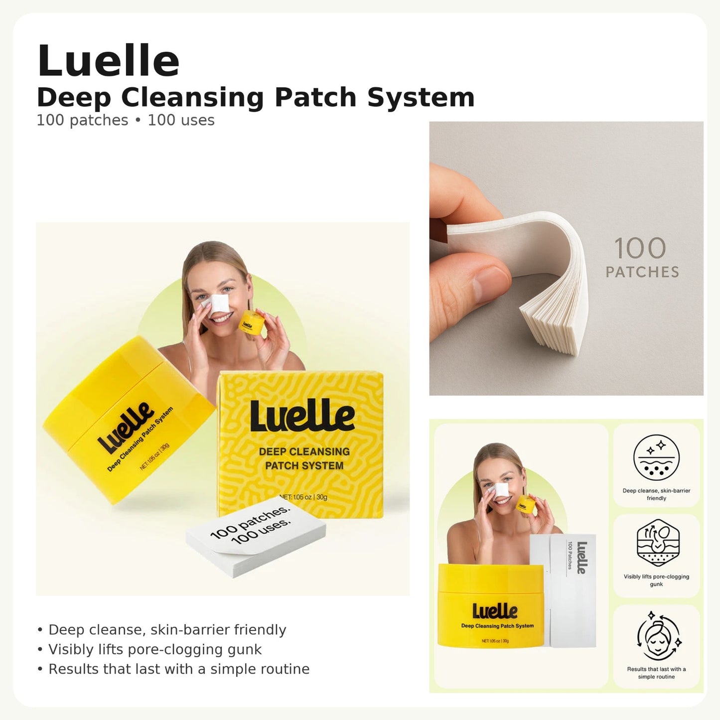 Deep Cleansing Patch System